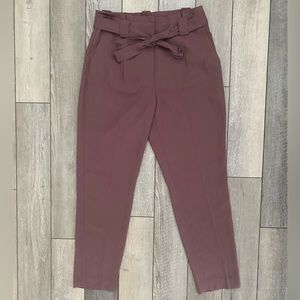 Express Paper Bag Pant - Purple